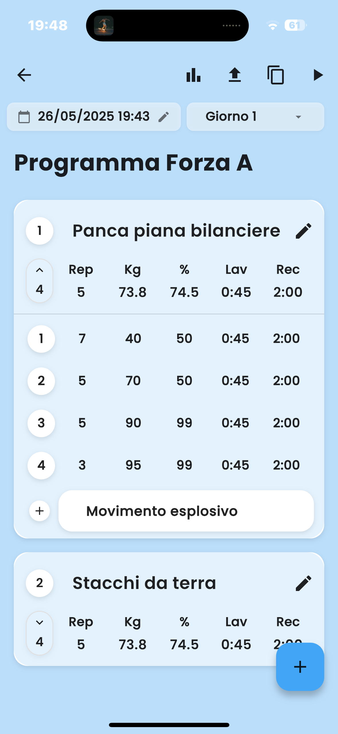 Workout Templates